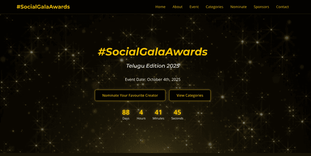 Social Gala Awards